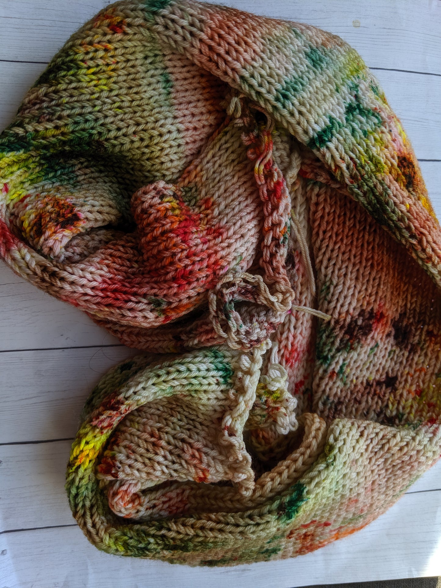 Fingering Weight | Leaf Jumping | Double Knit Sock Blank