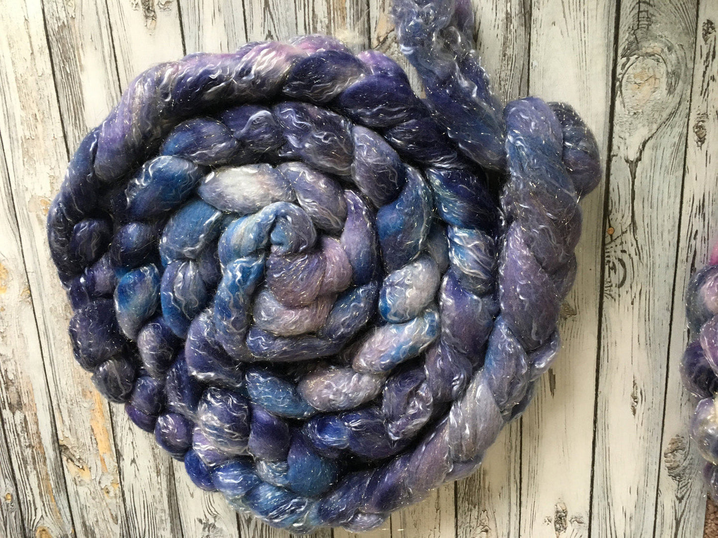 Spinning Fibre | Asterism | 6 oz Rambouillet/Tencel/Sparkle