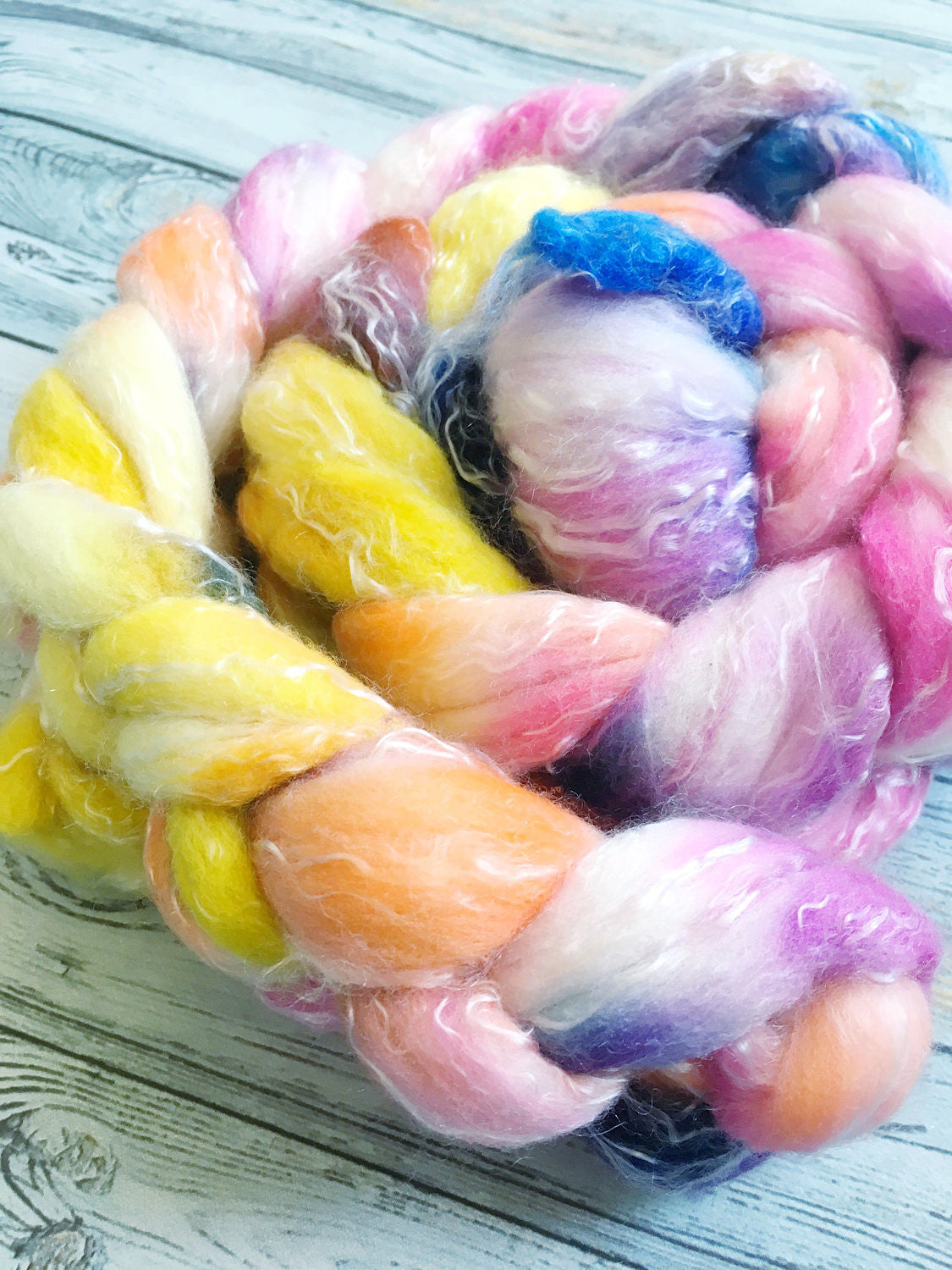 Spinning Fibre | Peepster | 4 oz Rambouillet/Tencel