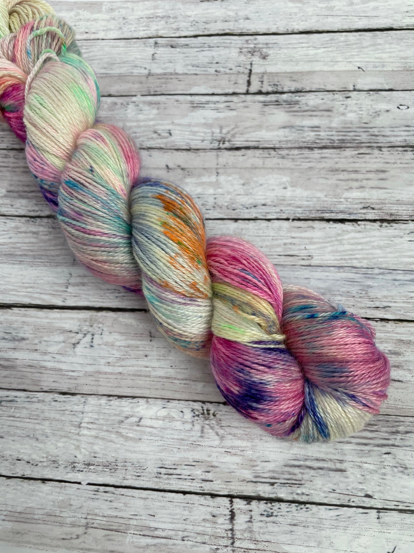 Don't Stop Believing - Lappier - Hand Dyed Baby Alpaca Sock Yarn