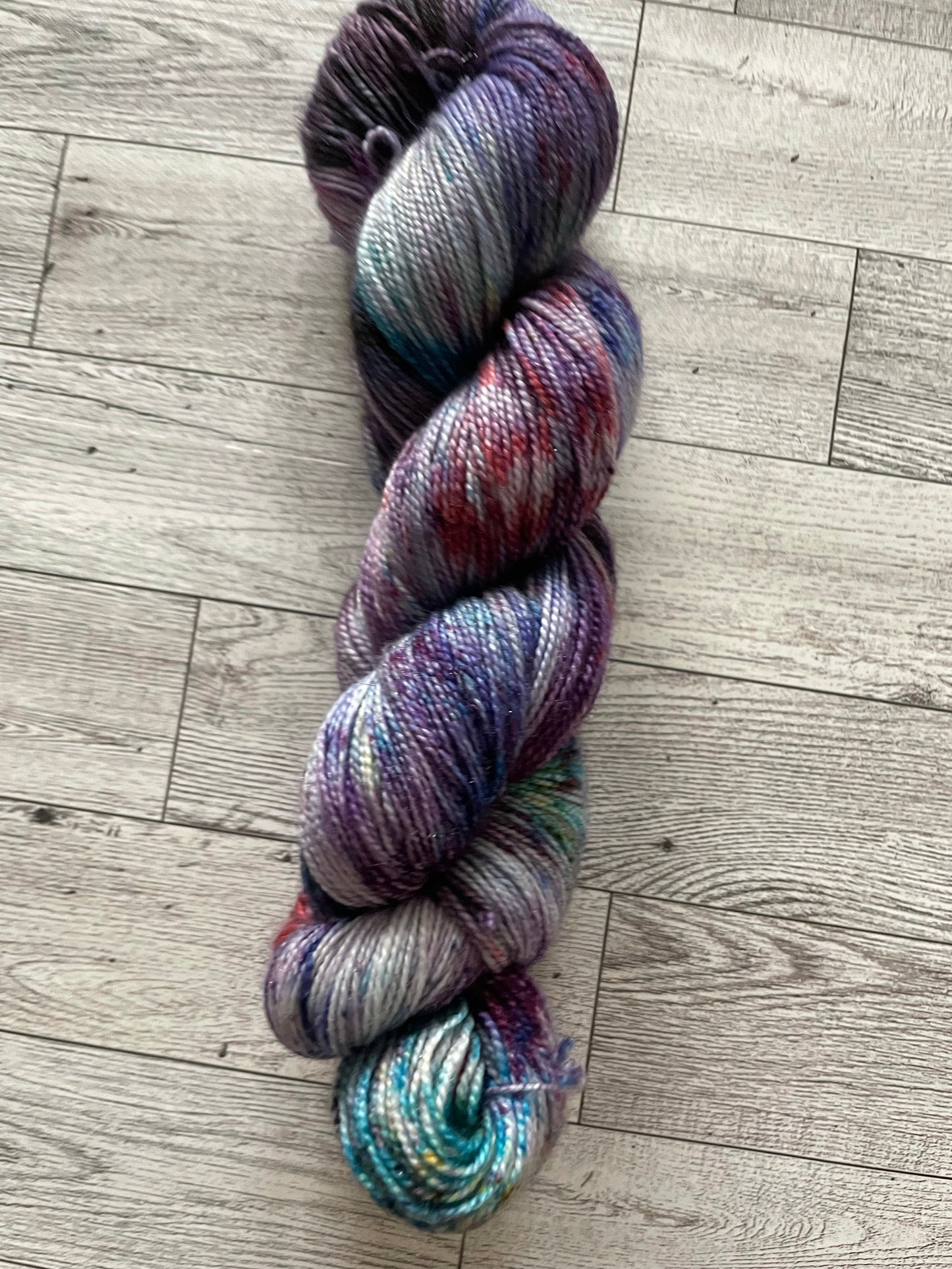 Madam Malkin - Glimmer - Hand Dyed Sparkle Yarn