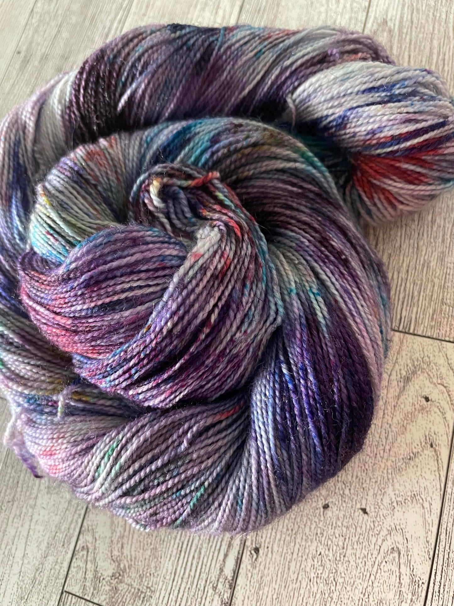 Madam Malkin - Glimmer - Hand Dyed Sparkle Yarn