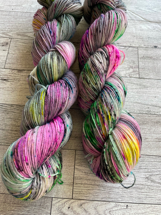 Oreo Funfetti Cupcake - Chief - Hand Dyed Sock Yarn
