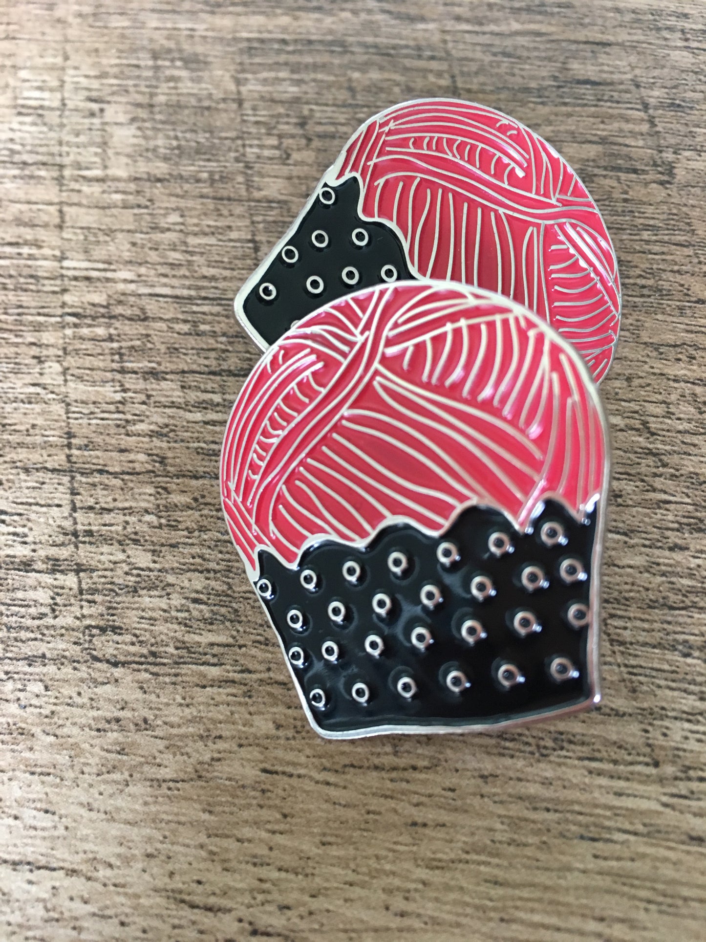 Yarn Cupcake Soft Enamel Pin