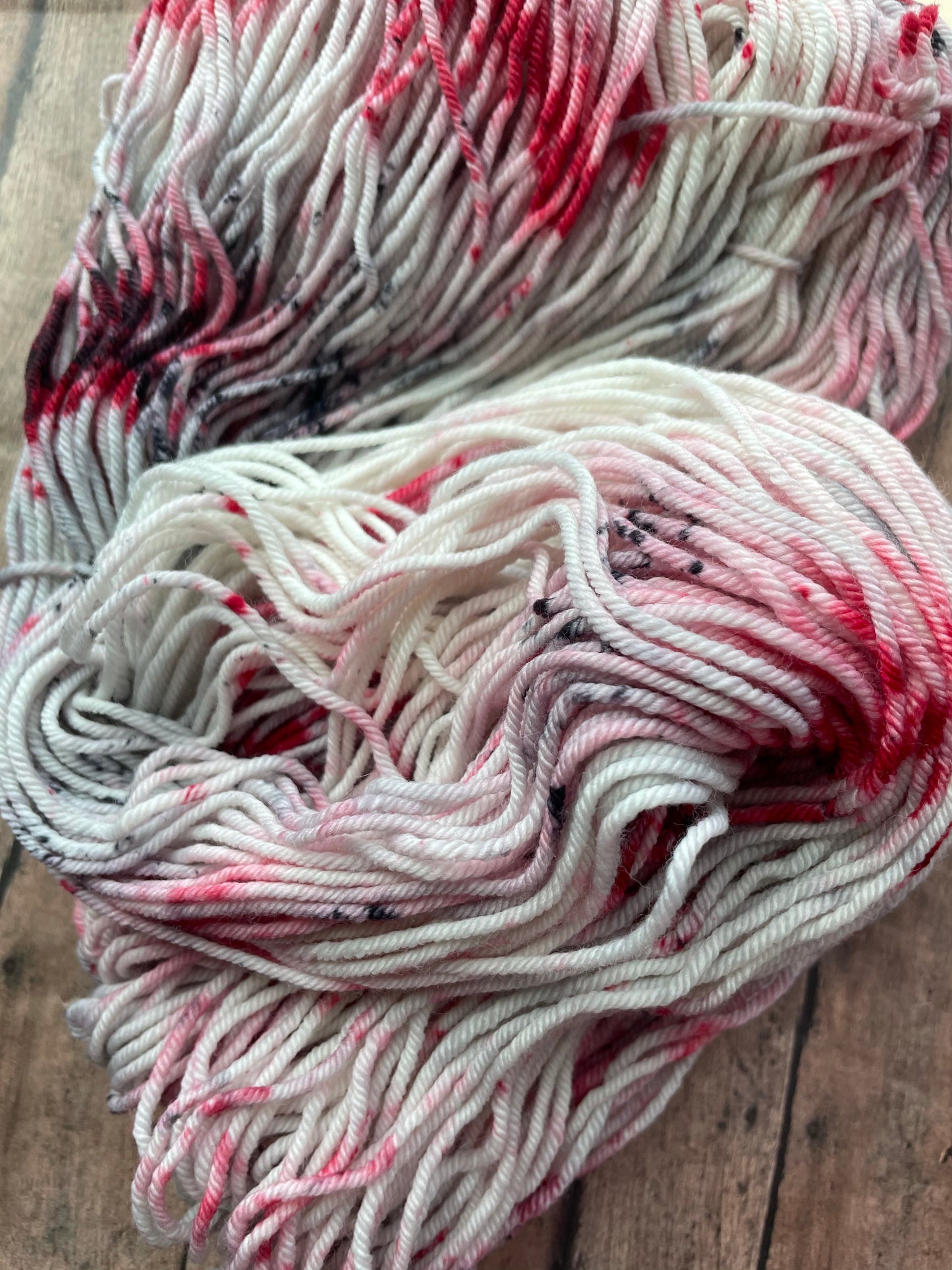 Black Tie Affair - Drizzy DK - hand dyed yarn