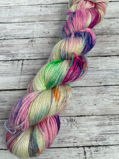 Don't Stop Believing - Lappier - Hand Dyed Baby Alpaca Sock Yarn