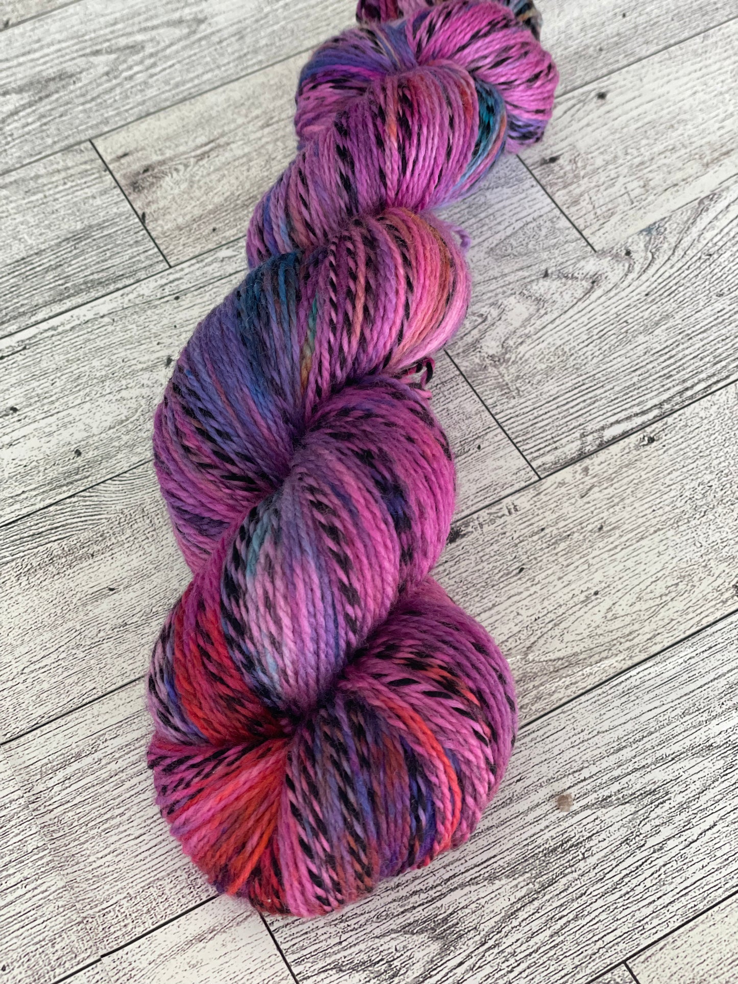 Troll Hair Don’t Care - Twisted - Hand Dyed Sock Yarn