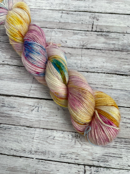 Mamacita - Lappier - Hand Dyed Baby Alpaca Sock Yarn