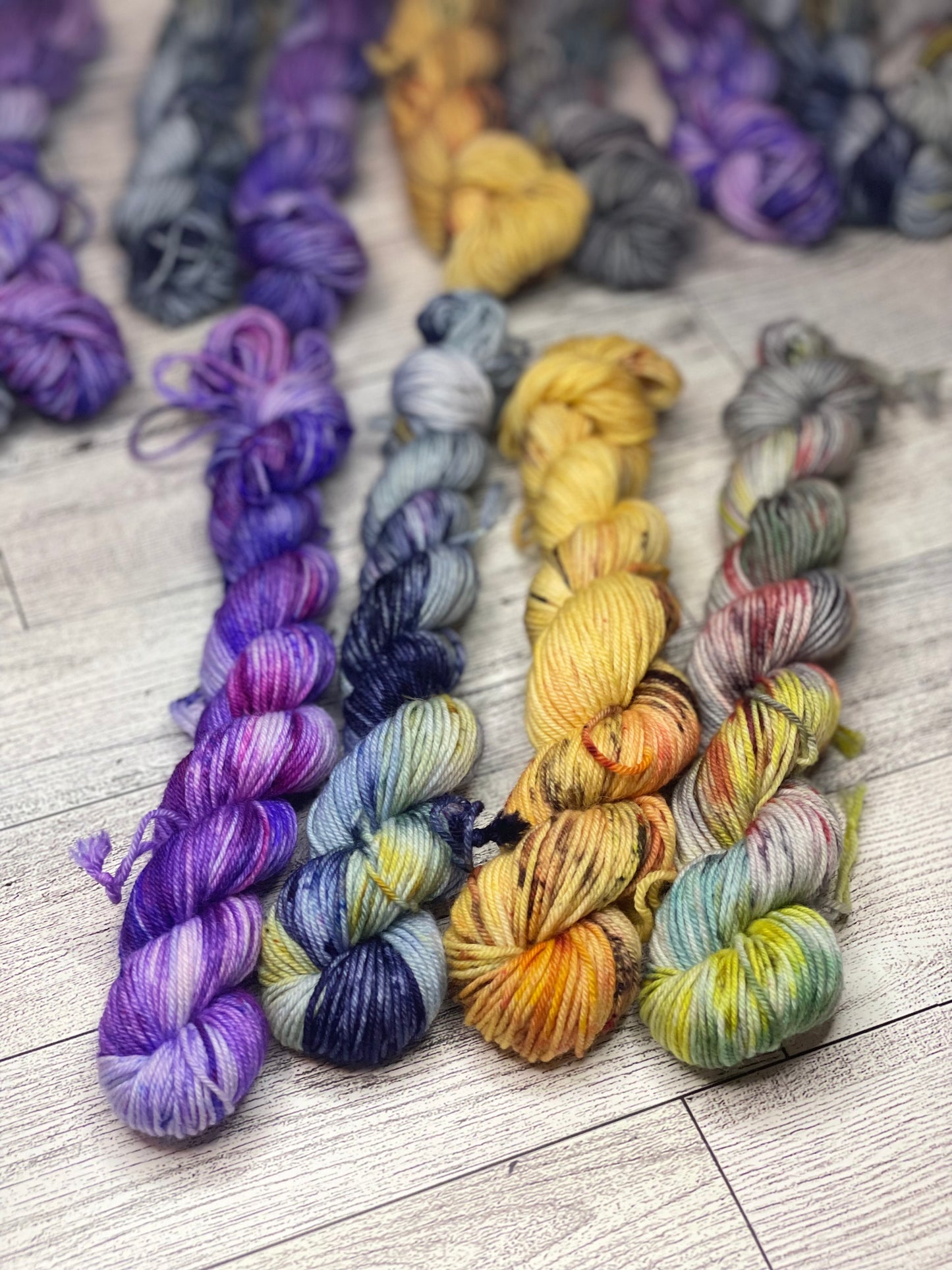 Murder Mystery Collection Mini Set | Hand Dyed Yarn