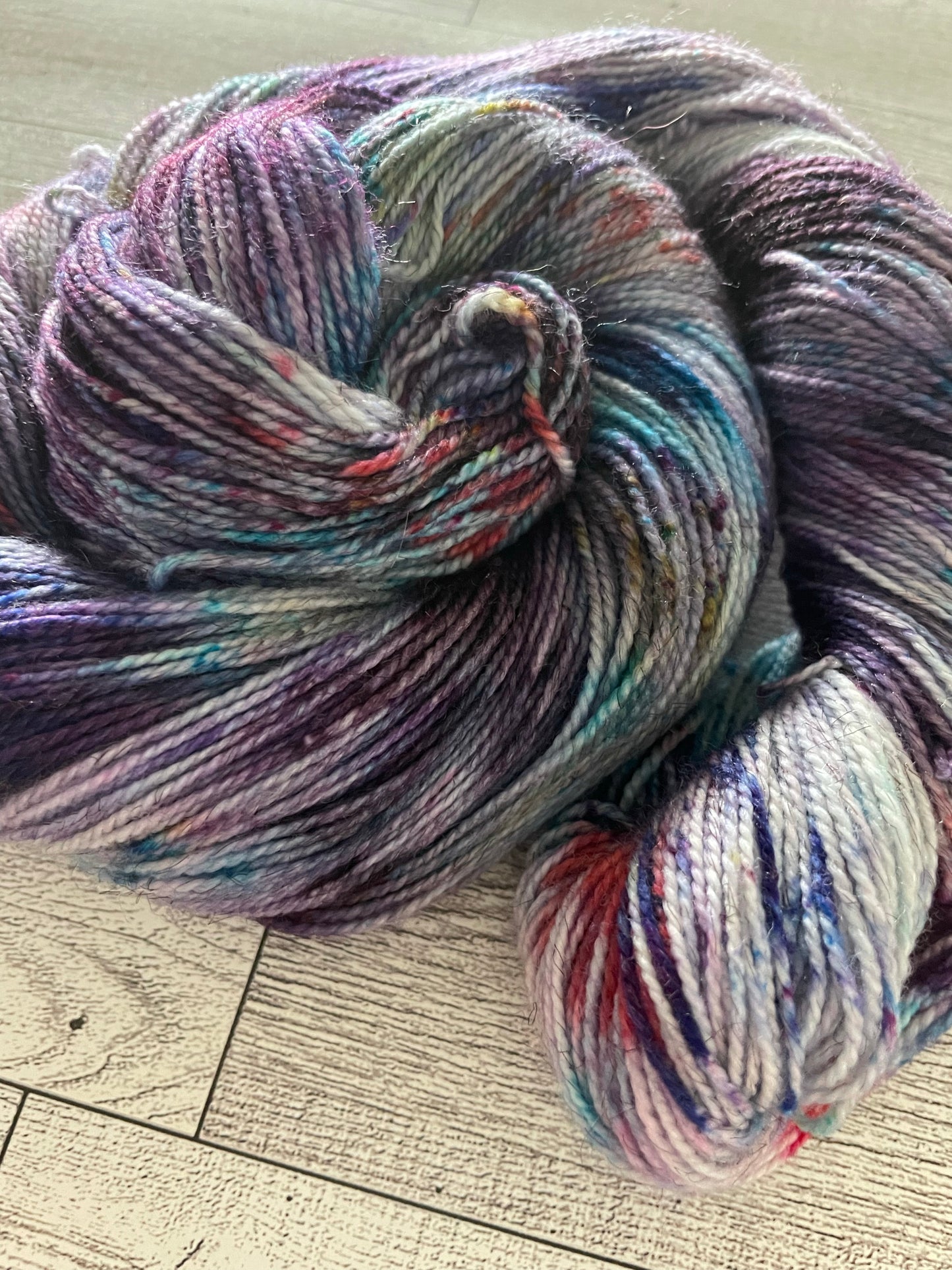 Madam Malkin - Glimmer - Hand Dyed Sparkle Yarn