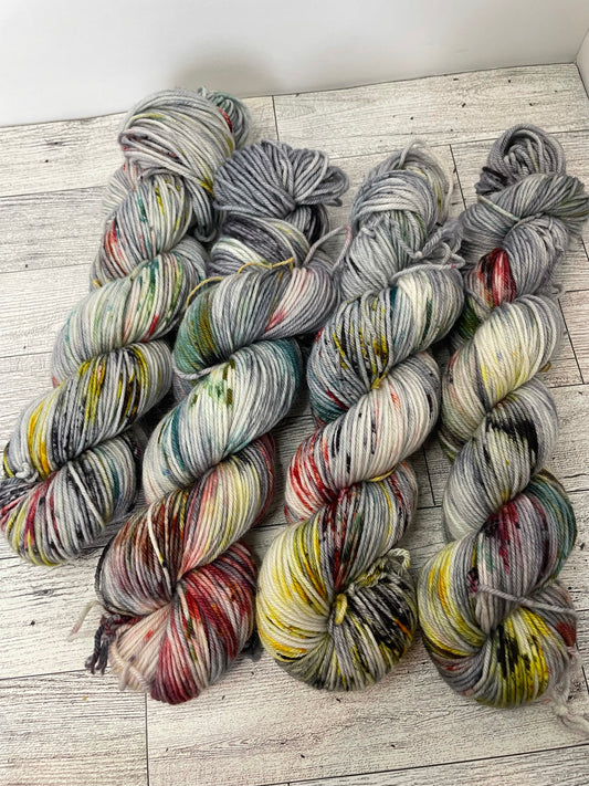 Who Killed Tim - Drizzy- Hand Dyed DK Yarn